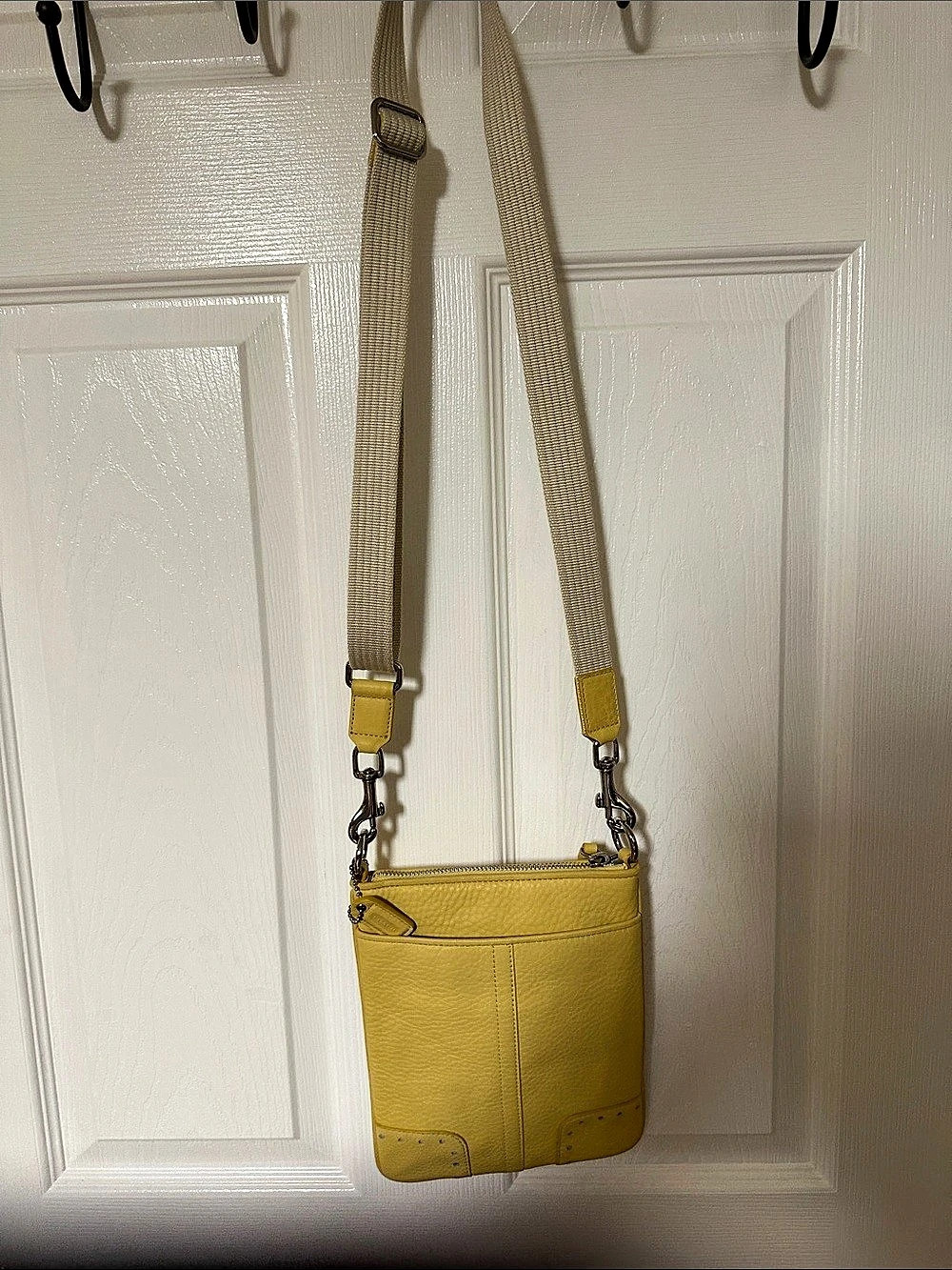Coach Yellow Crossbody Bag